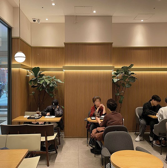 RM004 Real Metal Interior Film in a real interior setting